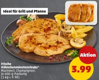PENNY Frische Hähnchenminutensteaks Angebot