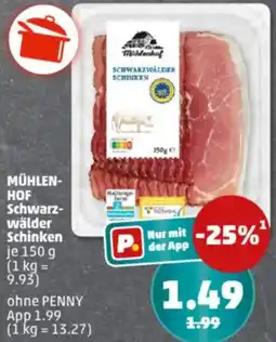 PENNY MÜHLENHOF Schwarzwälder Schinken Angebot
