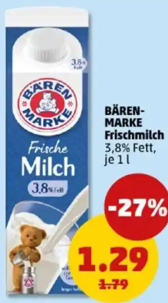PENNY BÄRENMARKE Frischmilch Angebot