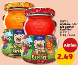 PENNY ZENTIS Aprikose- oder Erd-Bärchen Konfitüre Angebot