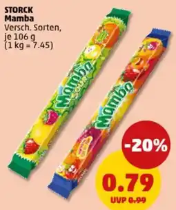 PENNY STORCK Mamba Angebot