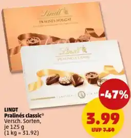 PENNY LINDT Pralinés classic Angebot