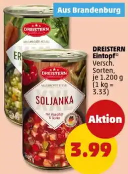 PENNY DREISTERN Eintopf Angebot