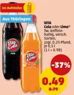PENNY VITA Cola oder Limo Angebot