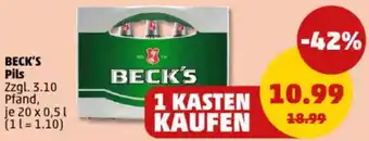 PENNY BECK'S Pils Angebot