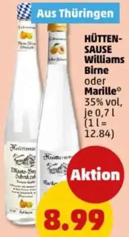 PENNY HÜTTENSAUSE Williams Birne oder Marille Angebot