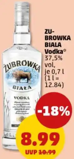 PENNY ZUBROWKA BIALA Vodka Angebot