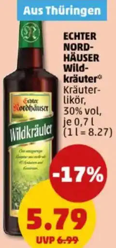PENNY ECHTER NORDHÄUSER Wildkräuter Angebot