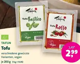 Biomarkt TAIFUN Tofu Angebot