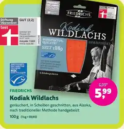 Biomarkt FRIEDRICHS Kodiak Wildlachs Angebot