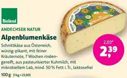 Biomarkt ANDECHSER NATUR Alpenblumenkäse Angebot