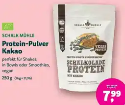Biomarkt SCHALK MÜHLE Protein-Pulver Kakao Angebot