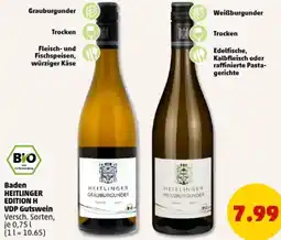 PENNY Baden HEITLINGER EDITION H VDP Gutswein Angebot