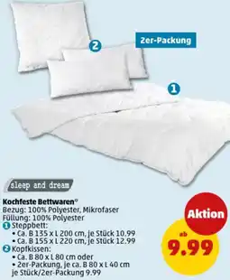 PENNY Kochfeste Bettwaren Angebot