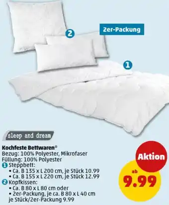 PENNY Kochfeste Bettwaren Angebot