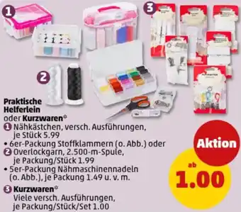 PENNY Praktische Helferlein oder Kurzwaren Angebot