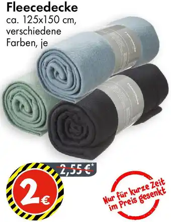 TEDi Fleecedecke Angebot