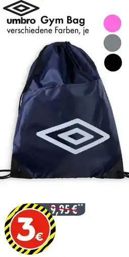 TEDi Umbro Gym Bag Angebot