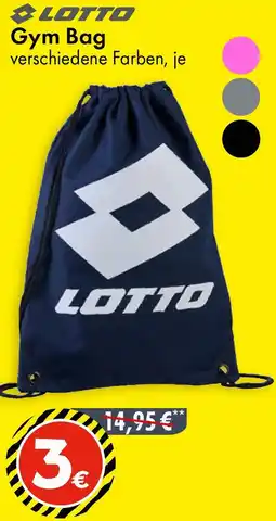 TEDi LOTTO Gym Bag Angebot
