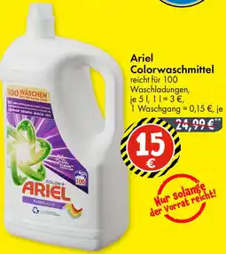 TEDi Ariel Colorwaschmittel Angebot