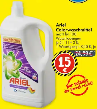 TEDi Ariel Colorwaschmittel Angebot