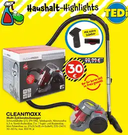 TEDi CLEANMaxx Multi-Zyklonstaubsauger Angebot