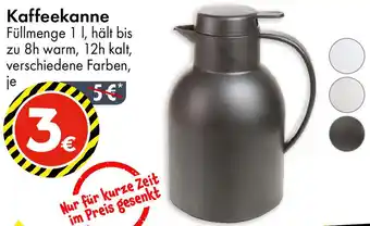 TEDi Kaffeekanne Angebot