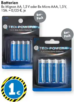 TEDi TEDI POWER Batterien Angebot