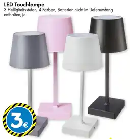 TEDi LED Touchlampe Angebot