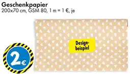 TEDi Geschenkpapier Angebot
