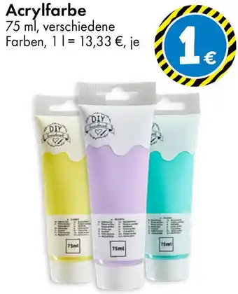 TEDi Acrylfarbe Angebot