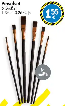 TEDi Pinselset Angebot