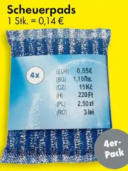 TEDi Scheuerpads Angebot