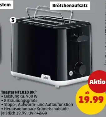 PENNY TRUE style Toaster HT1010 BK Angebot
