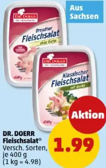 PENNY DR. DOERR Fleischsalat Angebot