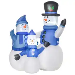 Netto Marken-Discount HOMCOM Schneemann Polyester Angebot