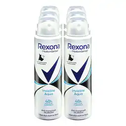 Netto Marken-Discount Rexona Deospray Aqua 150 ml, 6er Pack Angebot