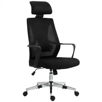 Netto Marken-Discount CLP Bürostuhl Kanab I Ergonomisch Mit Lendenwirbelstütze Und Verstellbarer Kopfstütze Angebot