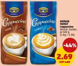 PENNY KRÜGER FAMILY Cappuccino Angebot
