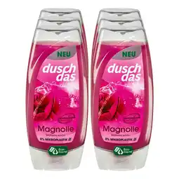 Netto Marken-Discount duschdas Duschgel Magnolie 225 ml, 6er Pack Angebot