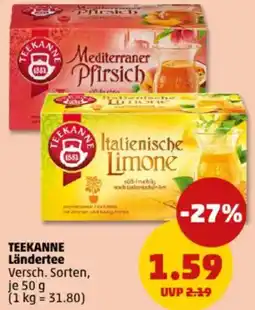 PENNY TEEKANNE Ländertee Angebot