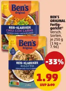 PENNY BEN'S ORIGINAL Fertiggericht Angebot