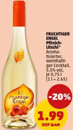 PENNY FRUCHTIGER ENGEL Pfirsich Litschi Angebot