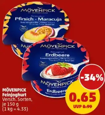PENNY MÖVENPICK Feinjoghurt Angebot