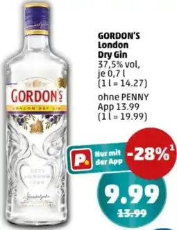 PENNY GORDON'S London Dry Gin Angebot