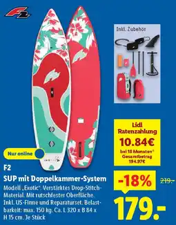 Lidl F2 SUP mit Doppelkammer-System Angebot
