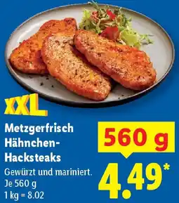 Lidl Metzgerfrisch Hähnchen Hacksteaks Angebot