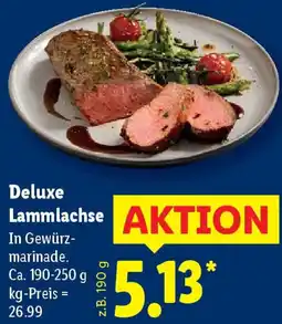 Lidl Deluxe Lammlachse Angebot