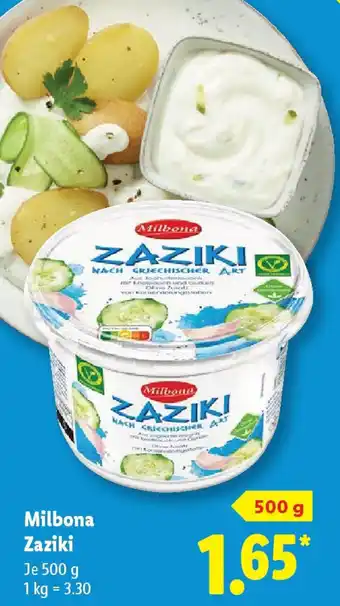 Lidl Milbona Zaziki Angebot