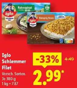 Lidl Iglo Schlemmer Filet Angebot